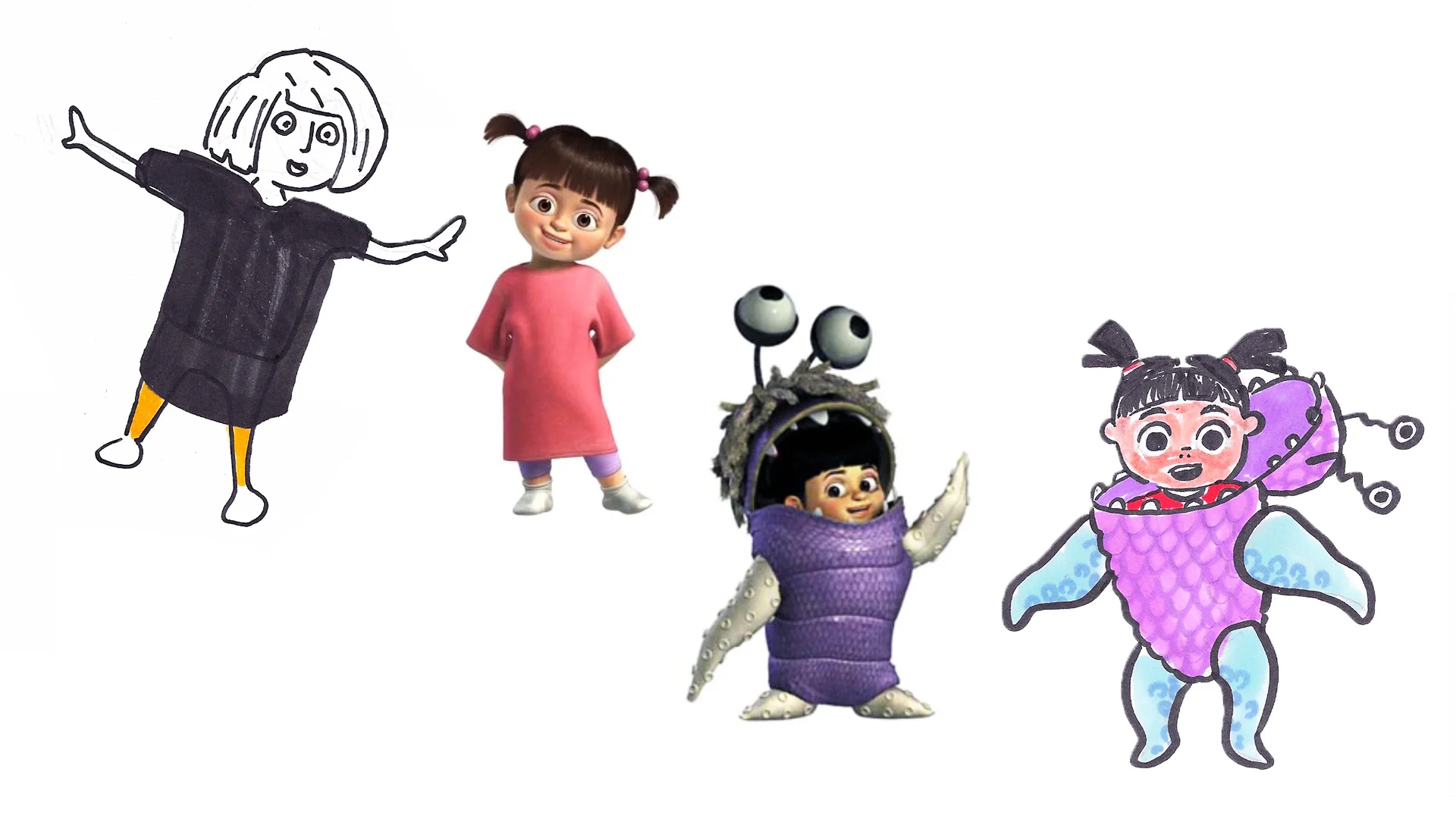 BOO Pixar's "Monsters Inc.", 2001.