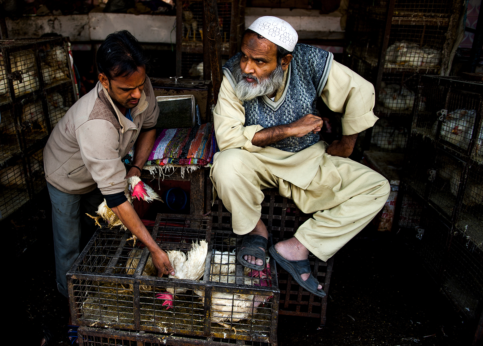 Chicken shop - Jama Masjid, Delhi