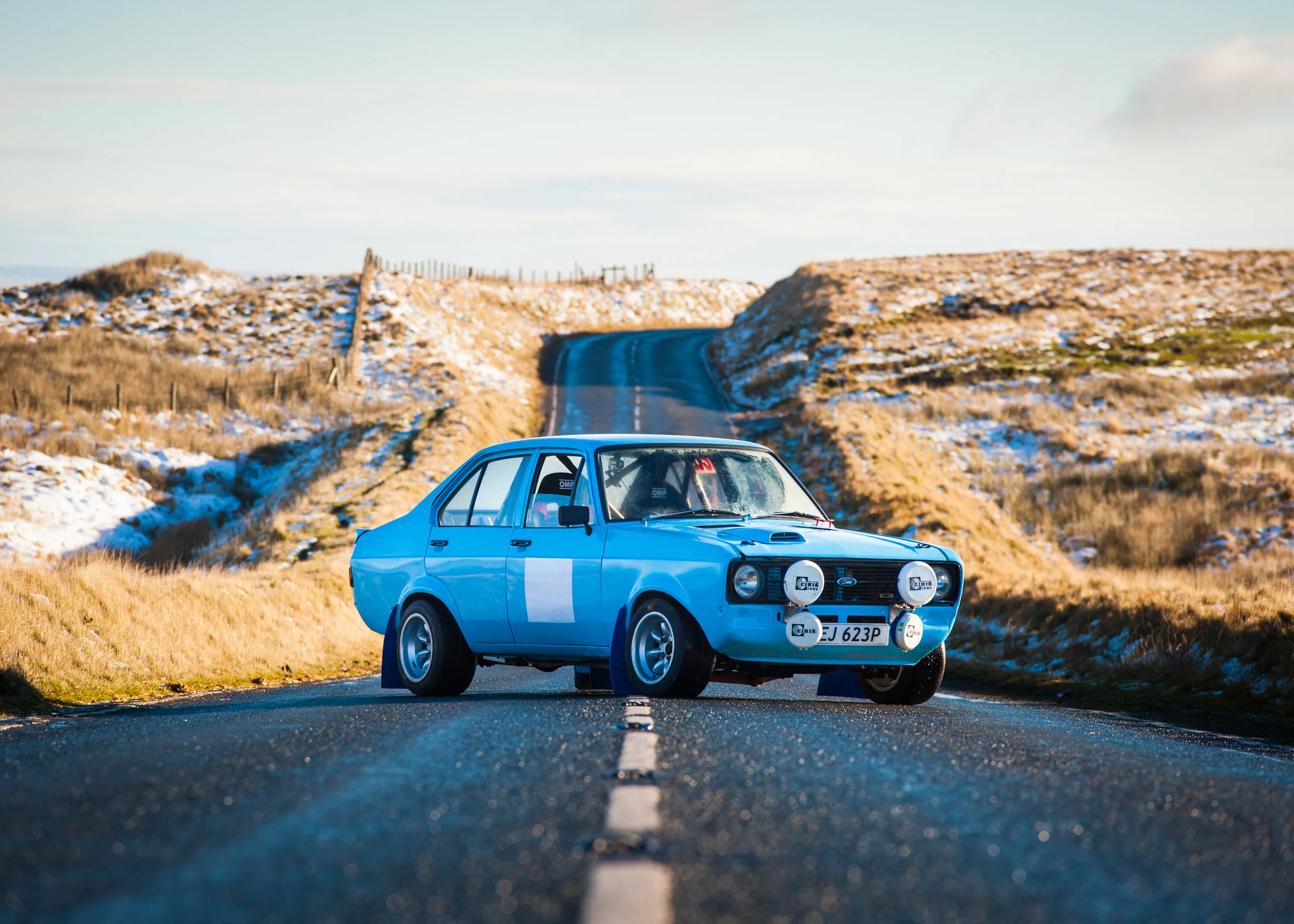 set in the beautiful welsh valleys, the escort looks right at home.