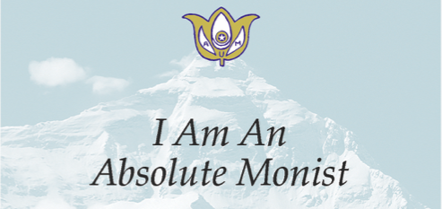 I Am An Absolute Monist