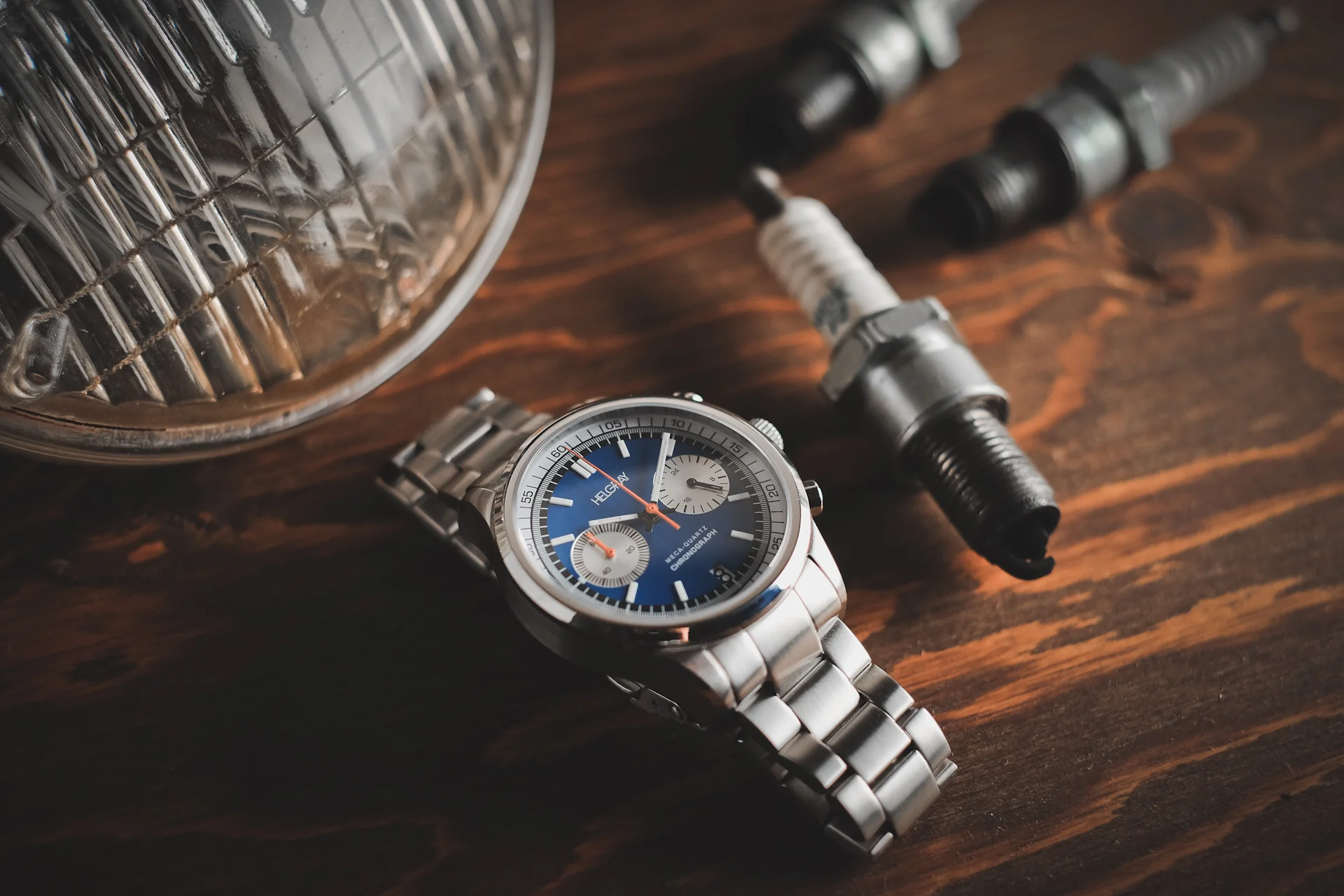 A 1960's-inspired Chronograph- Helgray Silverstone