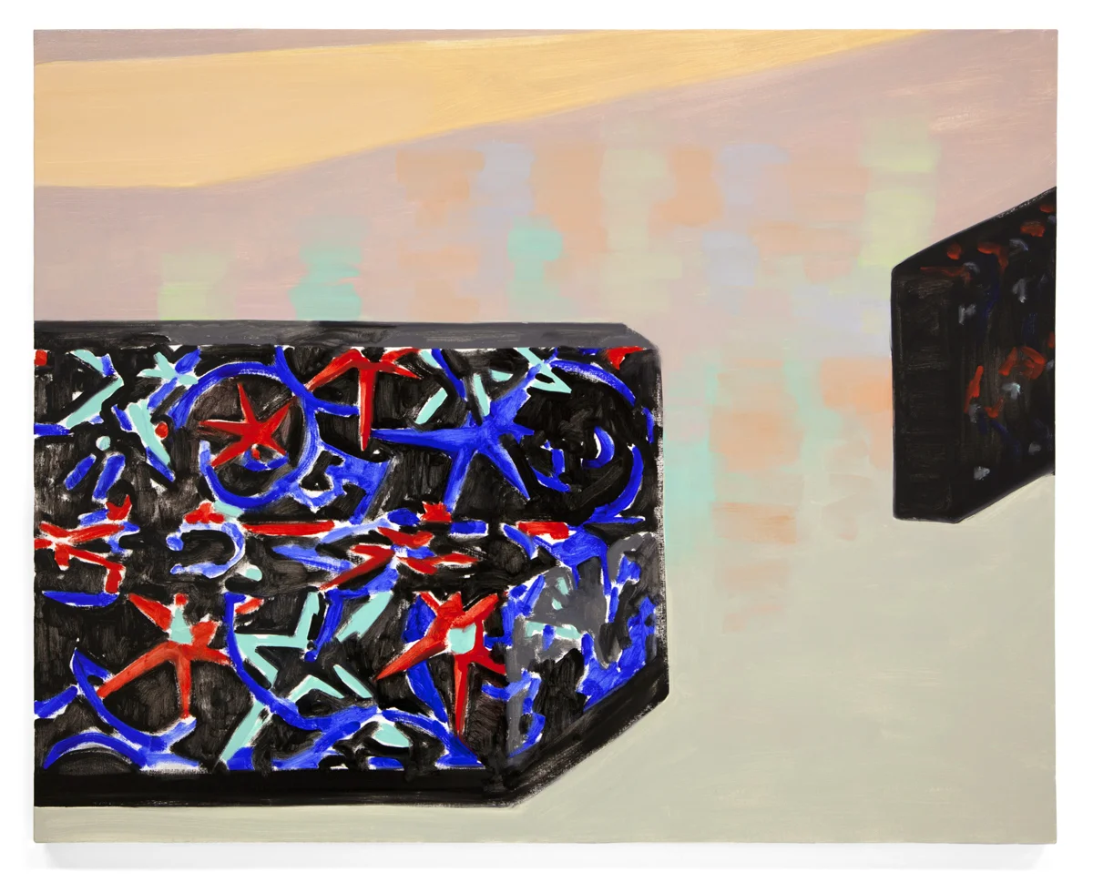 Untitled (Roller Rink) , 2013 Oil on canvas 38 x 45 in
