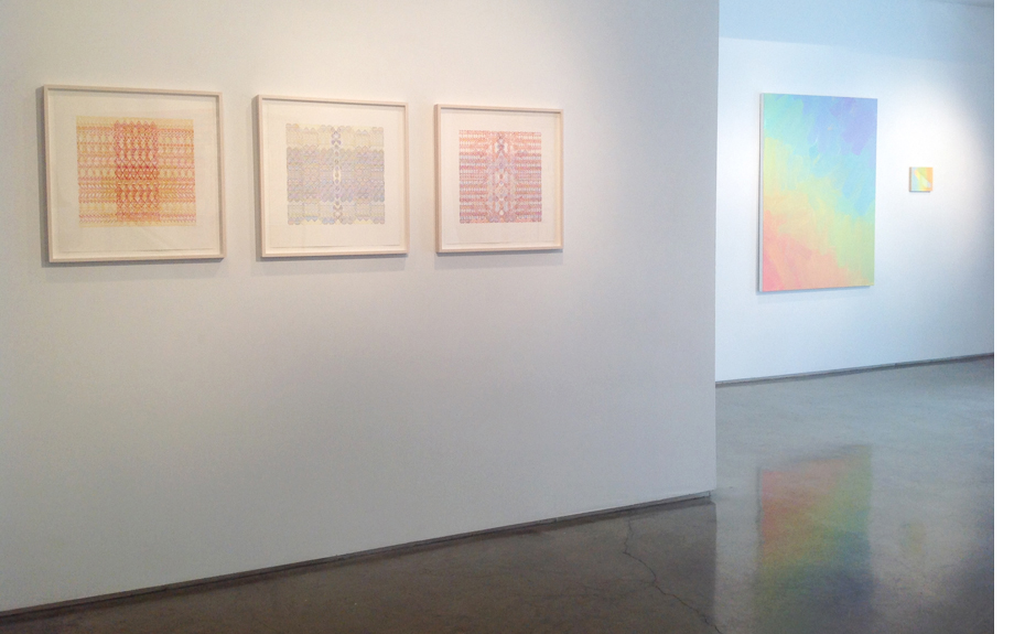 SUMMER SHOW 2015 Nancy Margolis Gallery, New York, NY July 7 - August 2, 2015 Left to right: Cristina Camacho, Aliza Morell