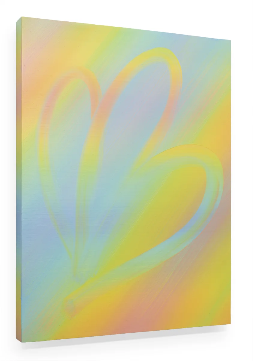 Sleight , 2016 Oil on panel 23 1/2 x 17 5/8 in