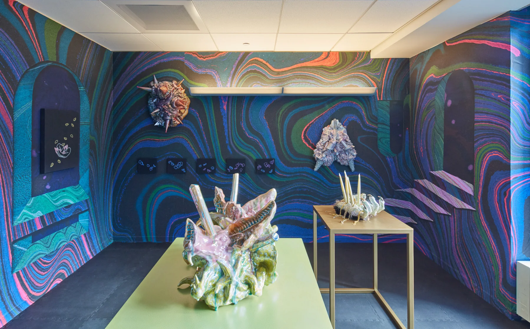 SPRING/BREAK Art Show BELLADONNA , curated by Calli Moore March 6 – 12, 2018 4 Times Square, New York, NY Lauren Clay, Roxanne Jackson, Calli Moore, and Aliza Morell