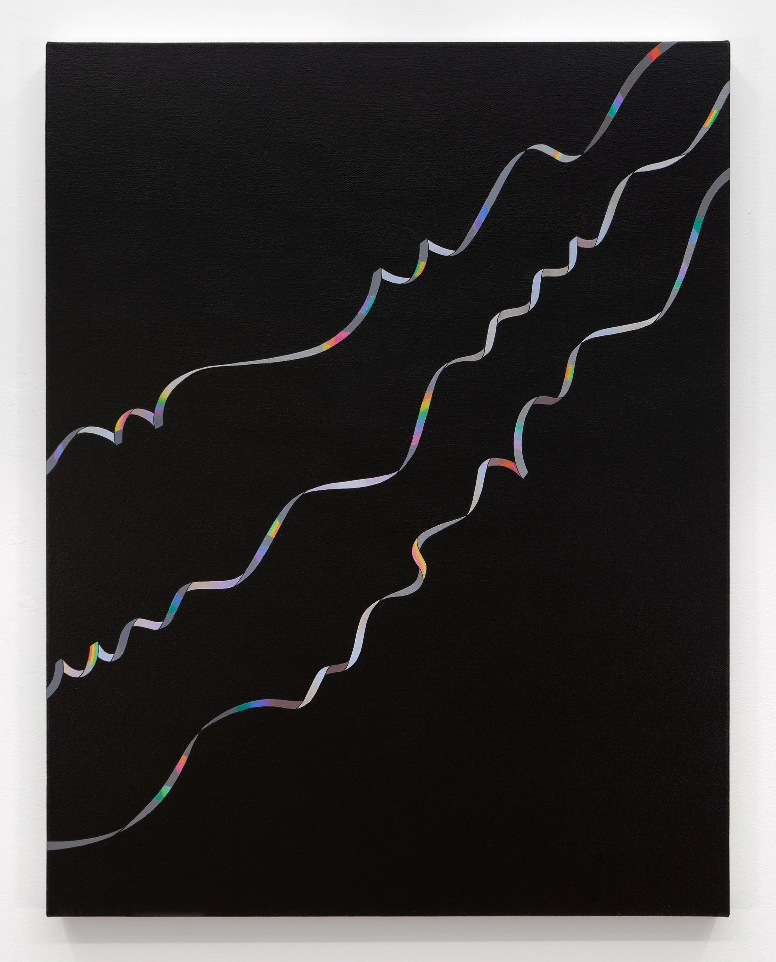   After Party , 2026 Oil and acrylic on canvas 28 x 22 in   