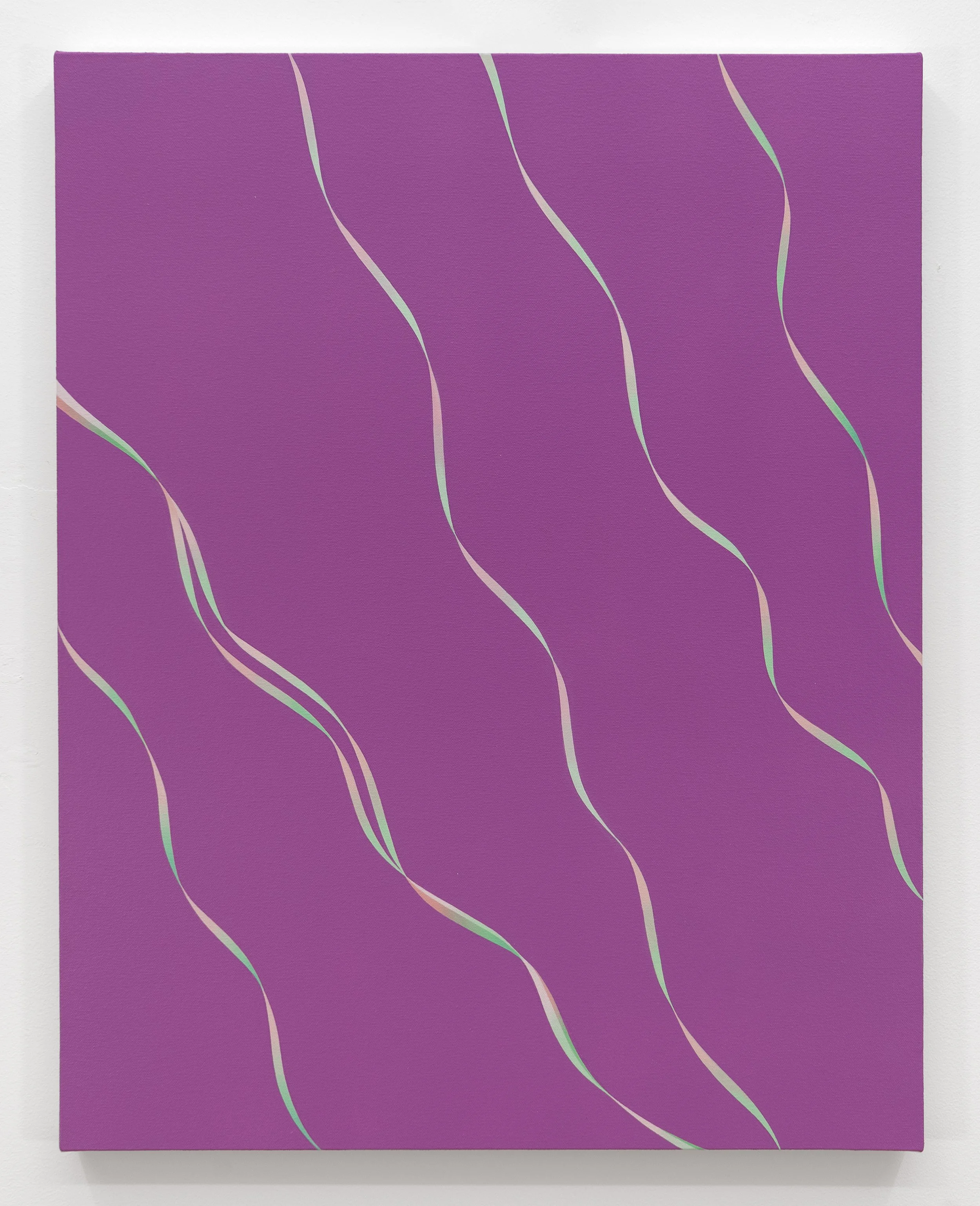  Cheek to Cheek , 2026 Oil and acrylic on canvas 28 x 22 in   