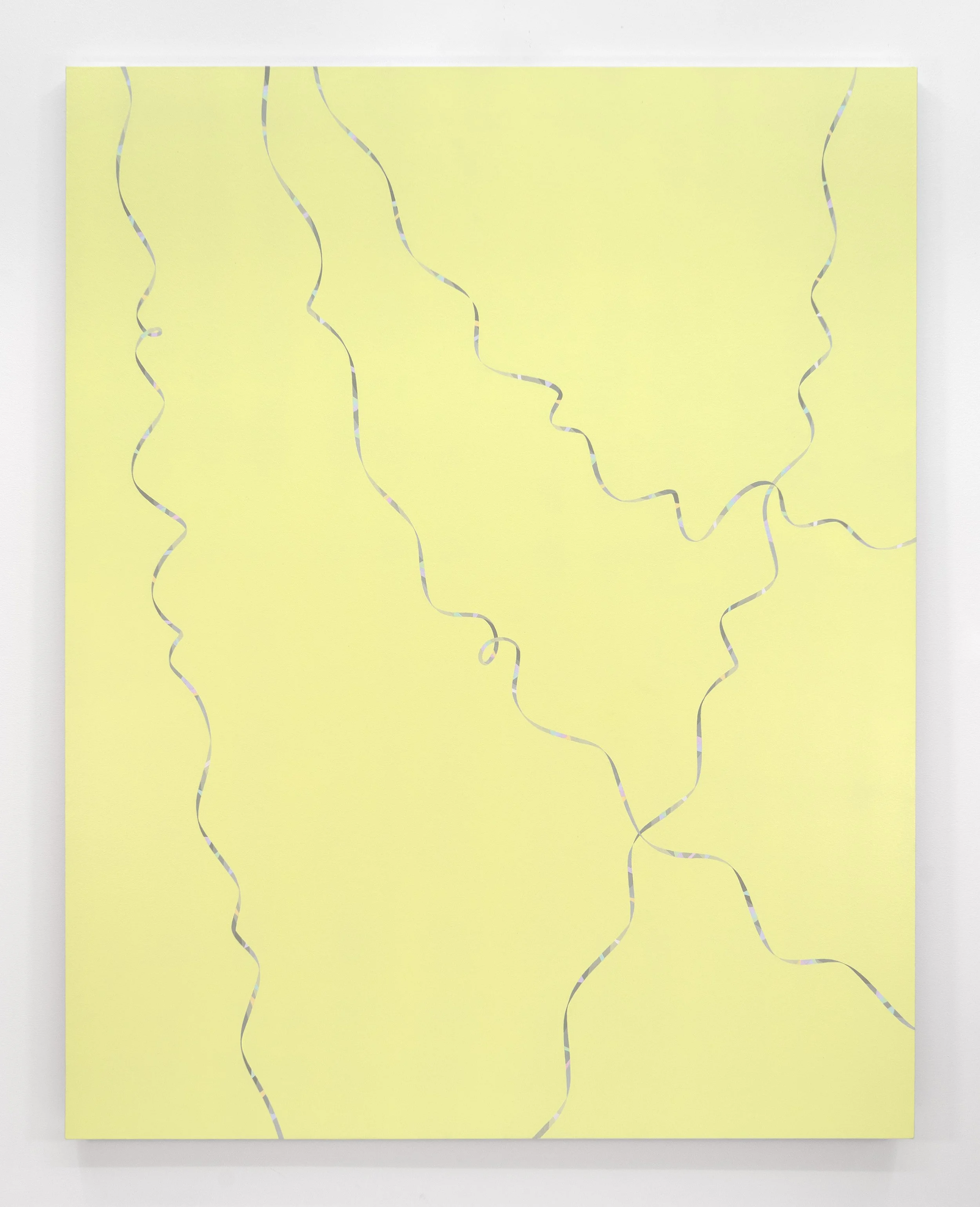   Yellow Sky , 2026 Acrylic on canvas 58 × 46 in   