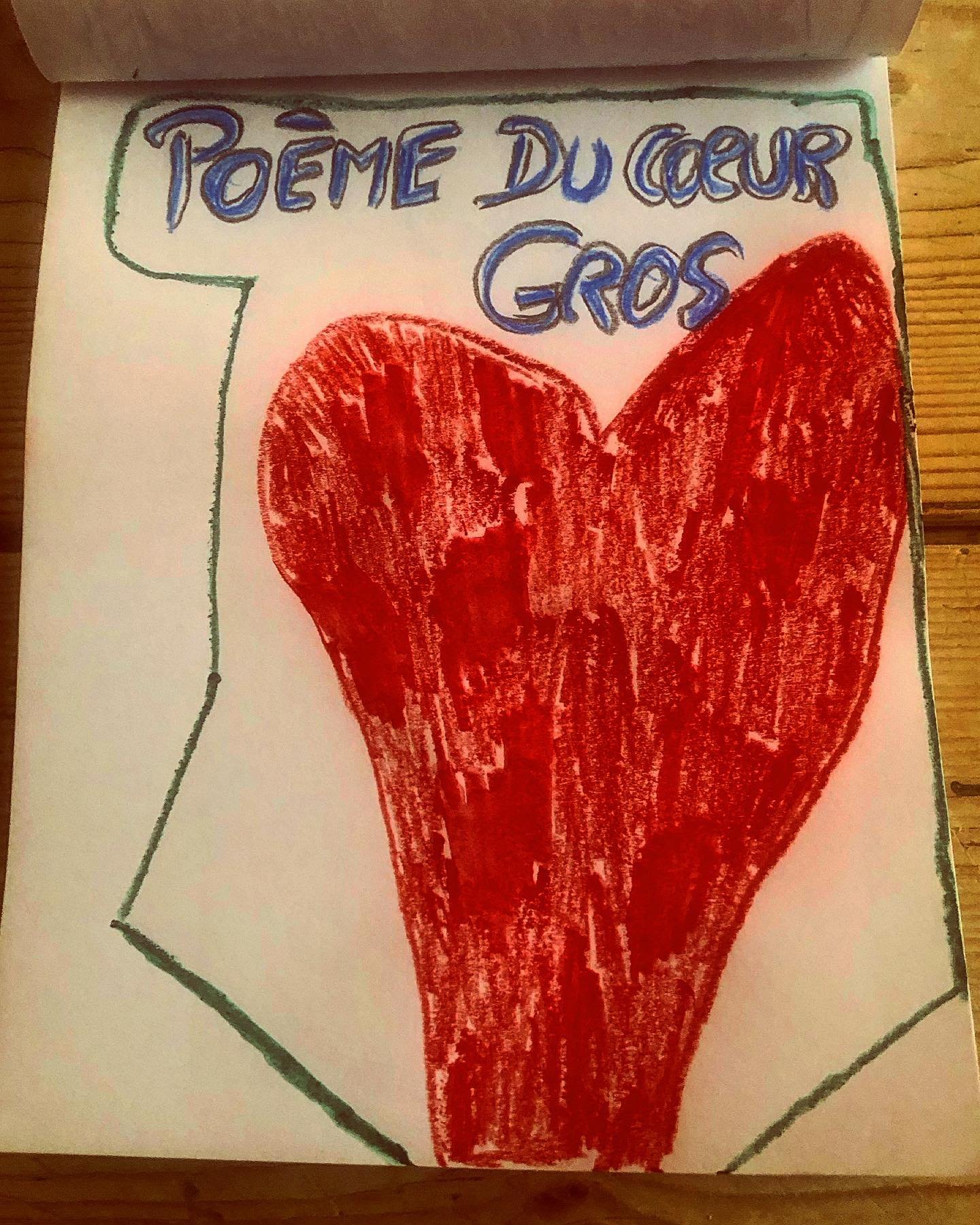 Poeme du coeur gros