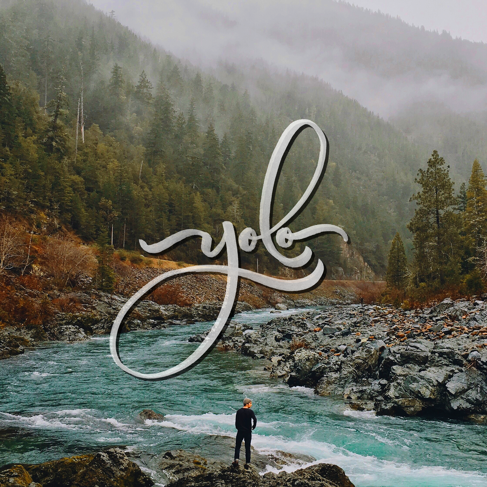 Add shadow to your lettering