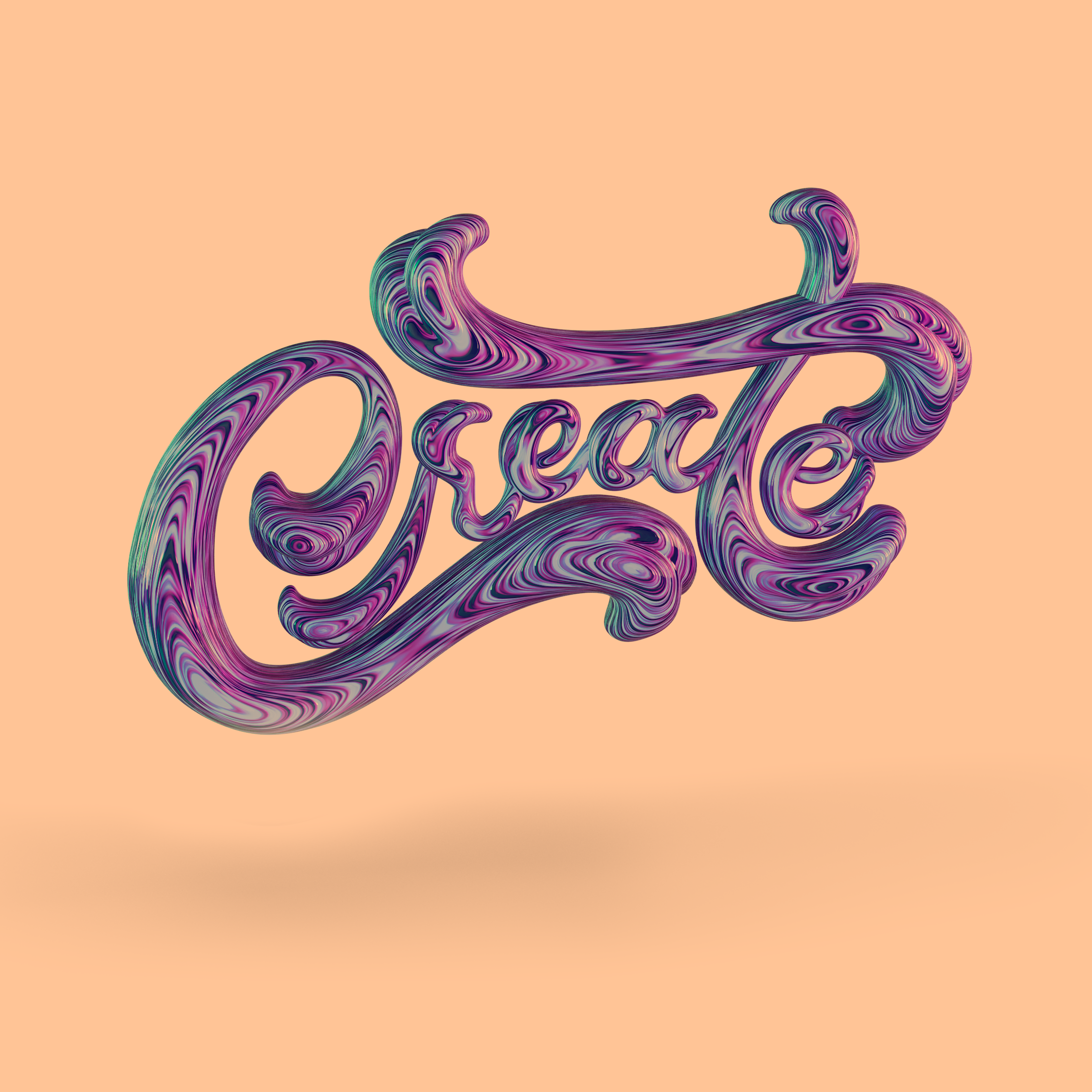 Create 3D Wooden Lettering by Noah Camp