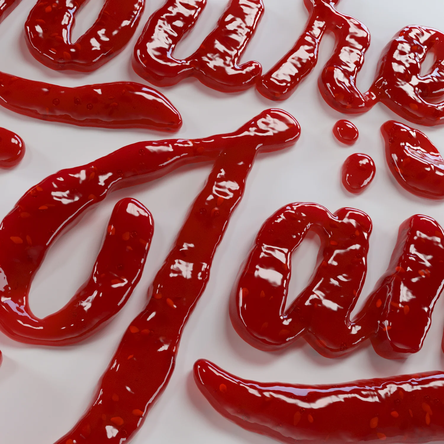 You’re My Jam Strawberry Jam Lettering by Noah Camp