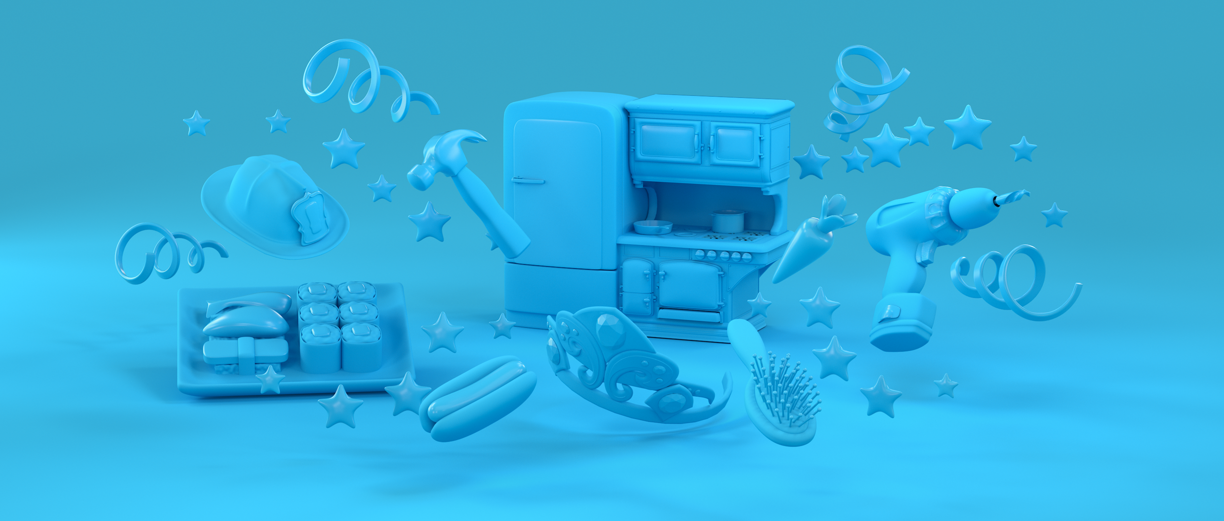 Noahcampdesign Com 3d Type Illustration