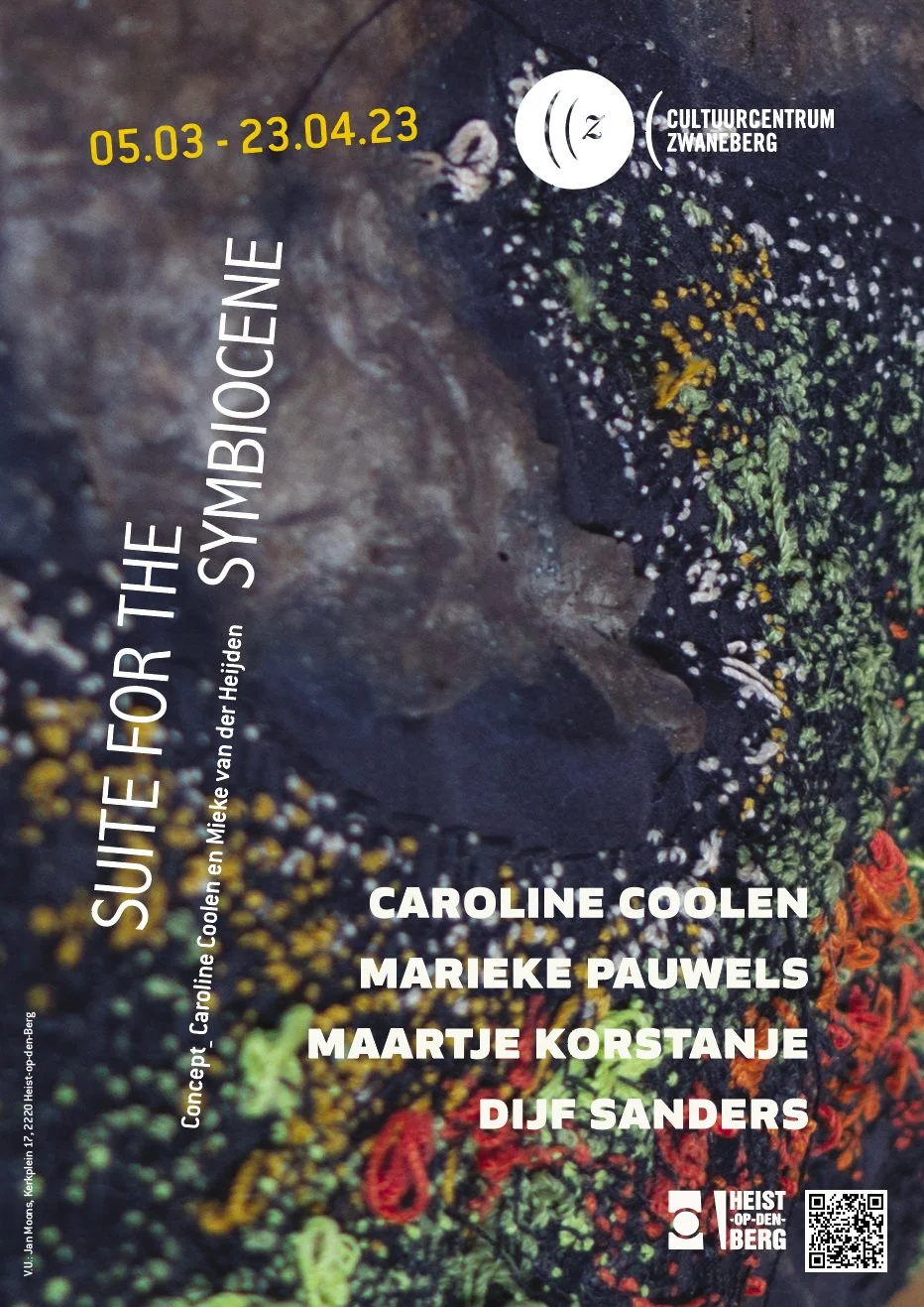  poster of 'Suite for the Symbiocene' @ CC Zwaneberg, Heist-op-den-Berg 