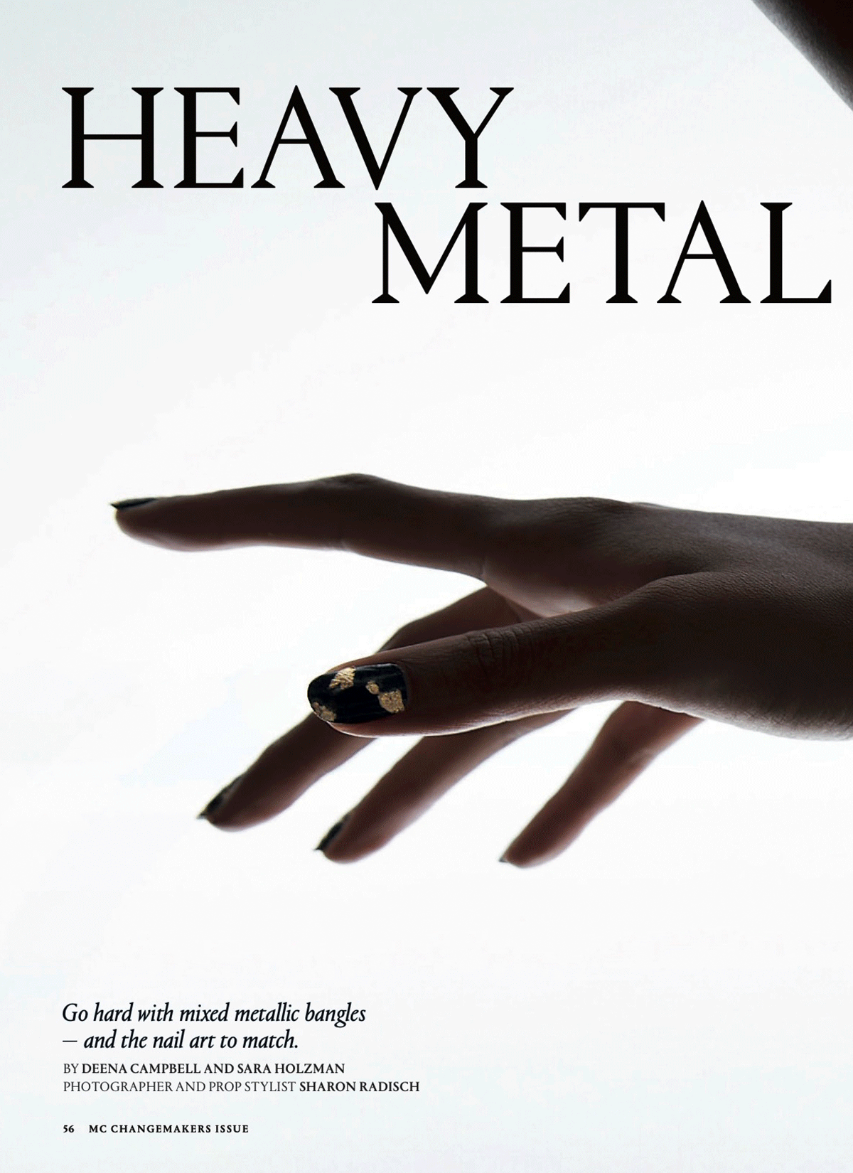  Metallic Nails and Jewels 