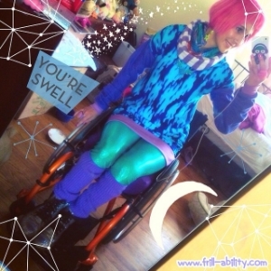 hoodie and leggings by A-Bomb Apparel!