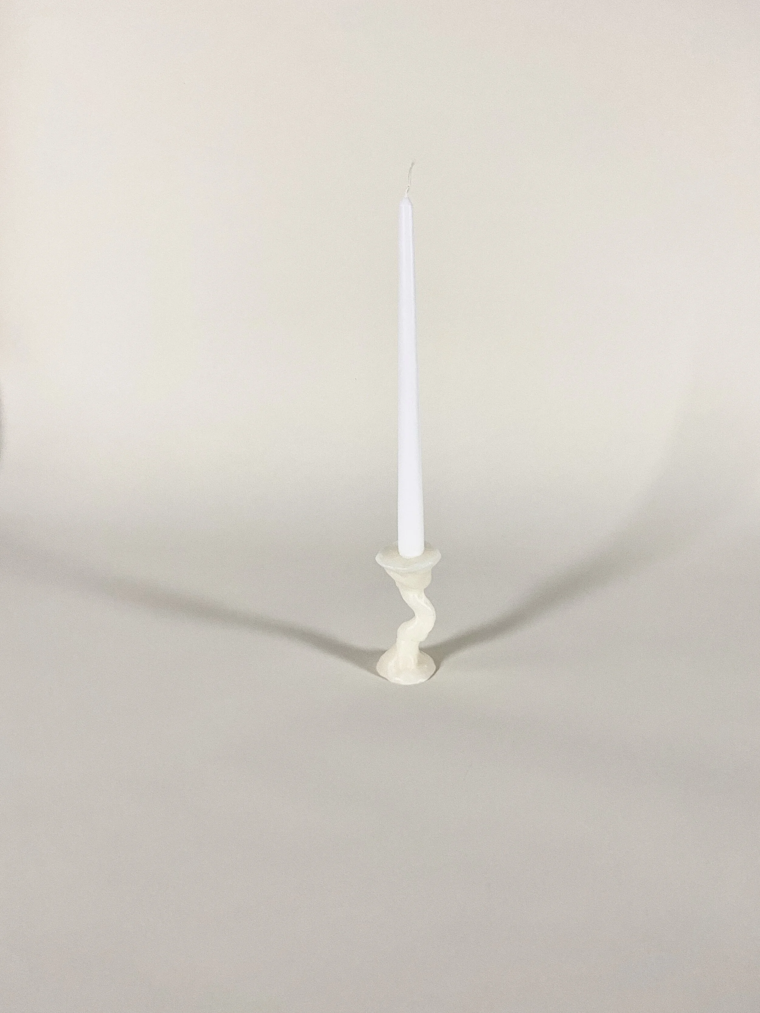 Ghost Demented Resin Taper Candle Holder — BluMintStudios