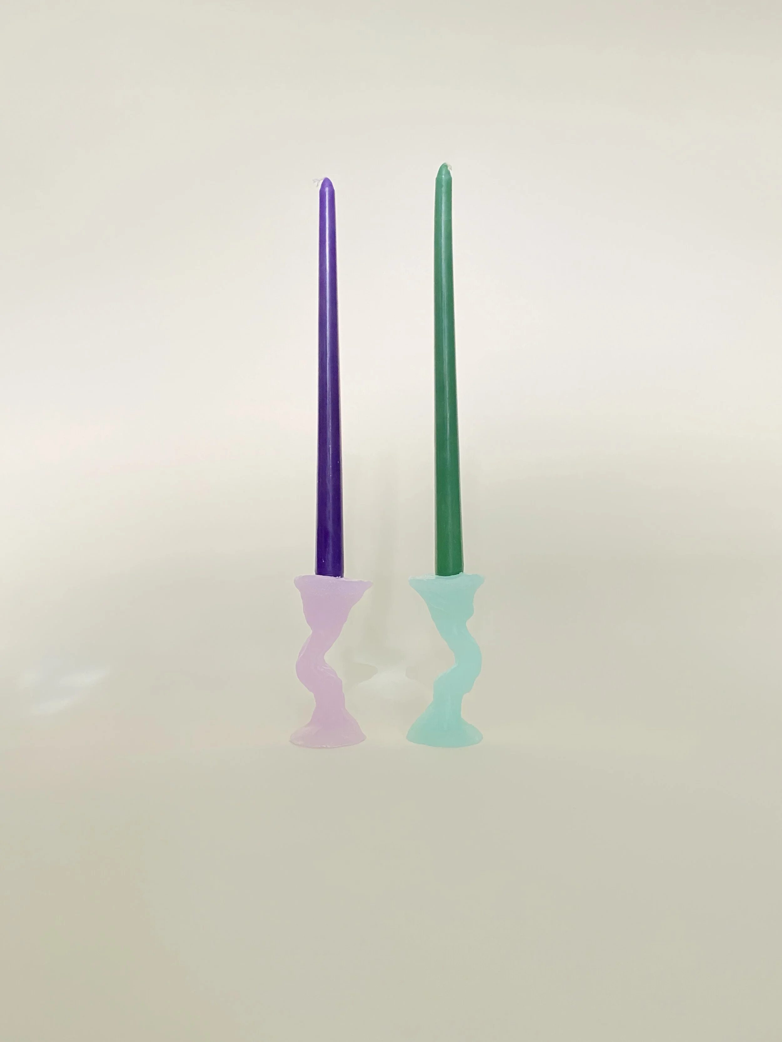 Ghost Demented Resin Taper Candle Holder — BluMintStudios