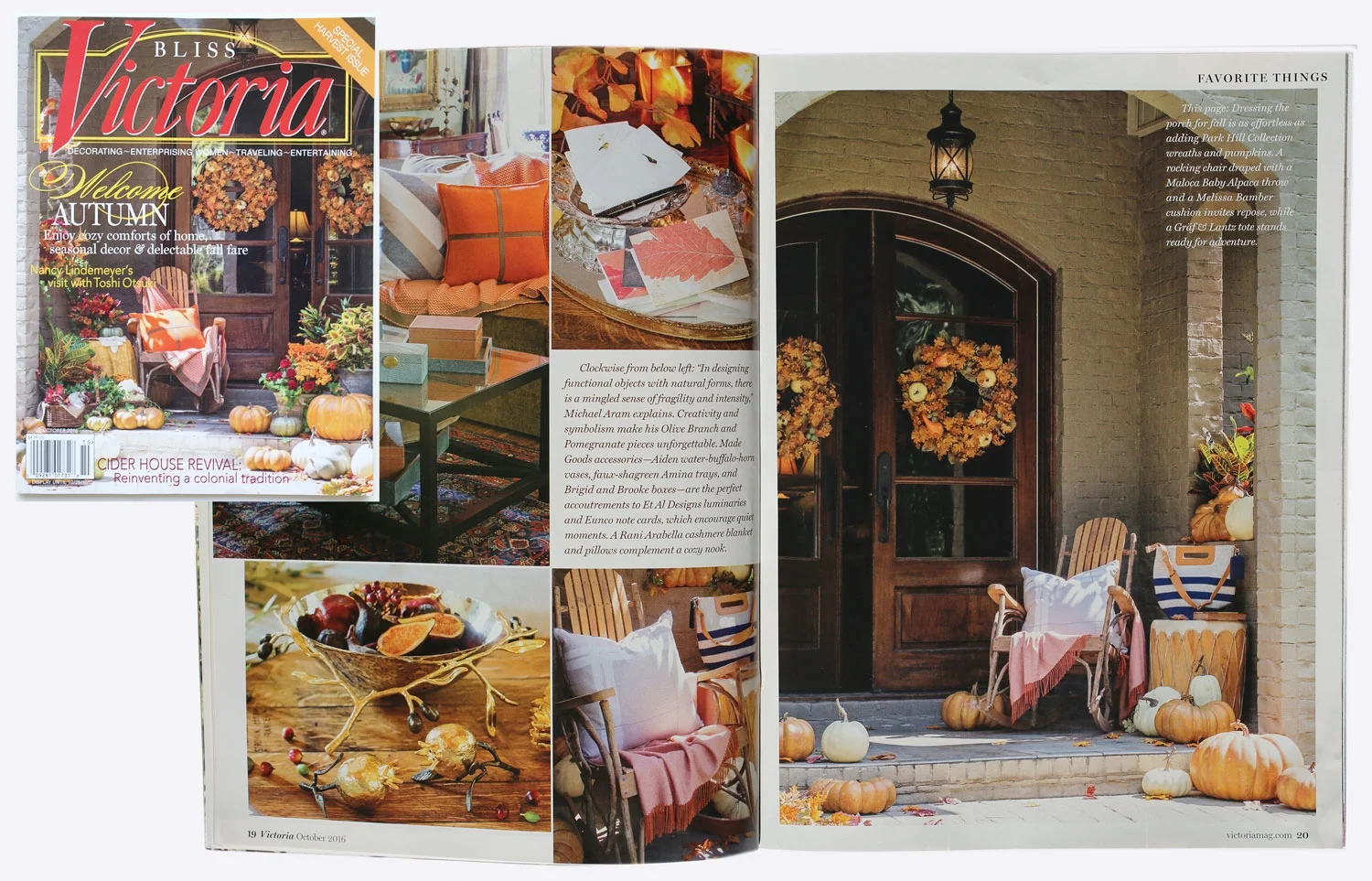 Victoria Magazine, October 2016