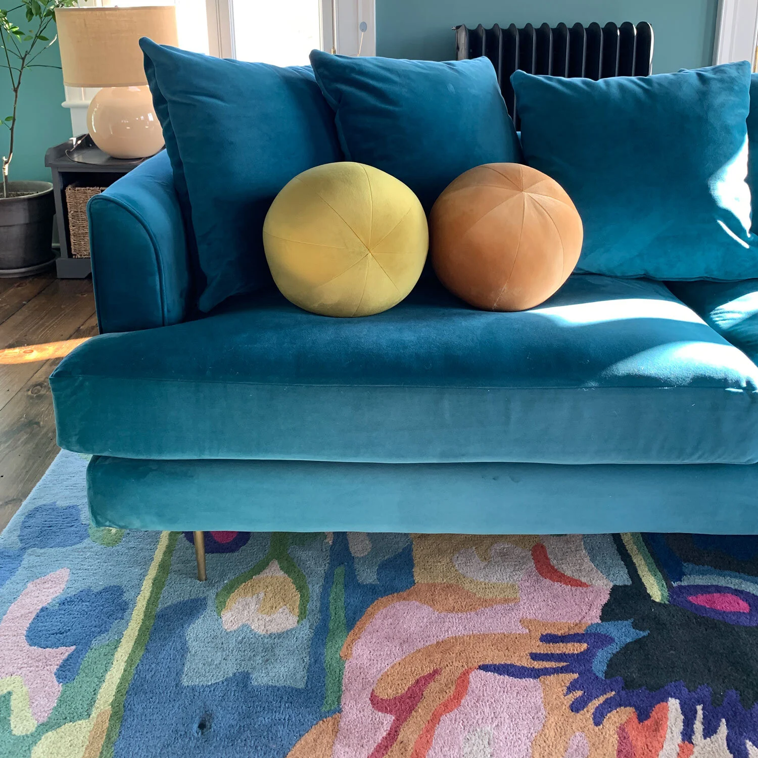 Velvet Ball Pillow, 11