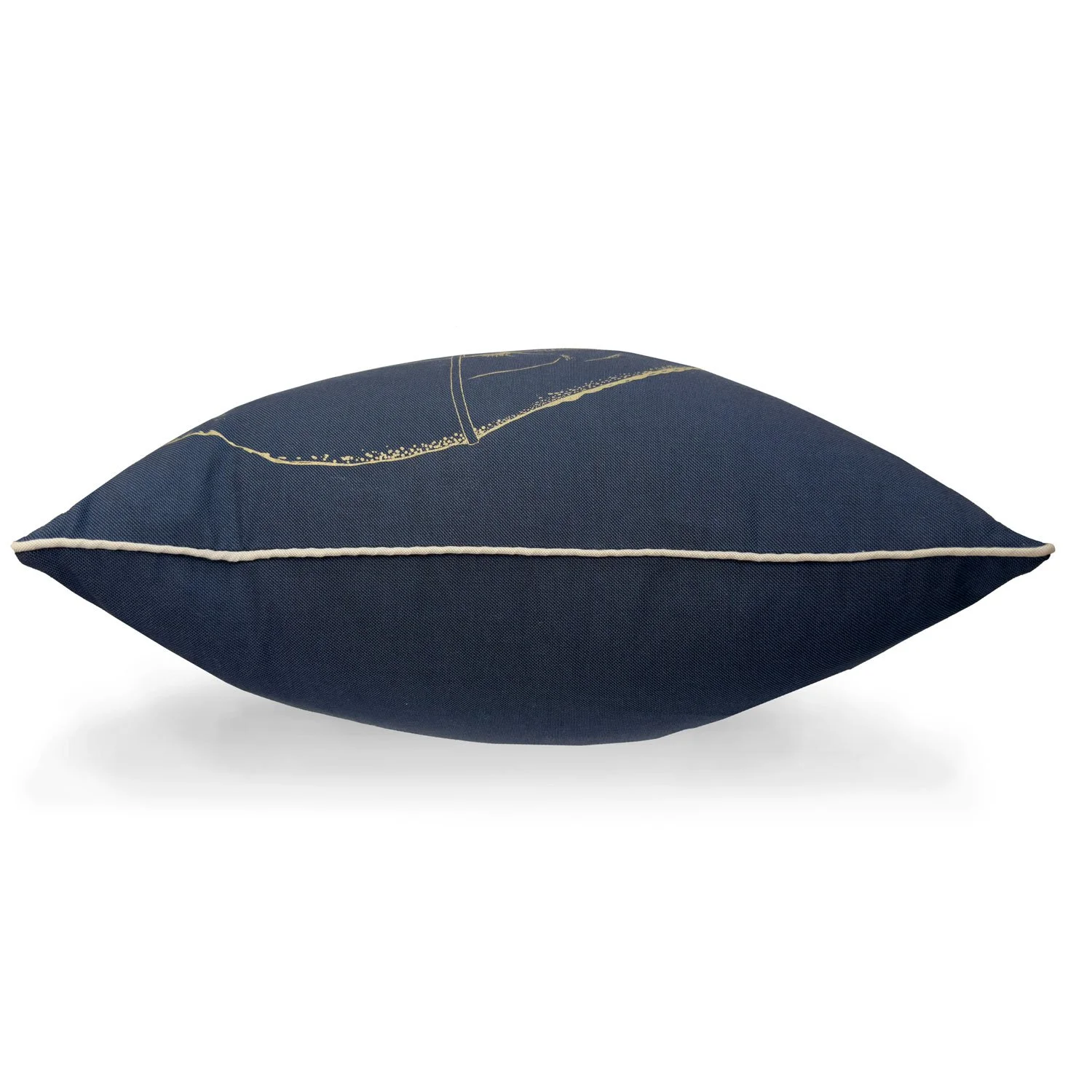 Hunter Horse 20 inch decorative feather throw pillow, equestrian chic country style homes, riding polo,  NavyBlue TaupeTriim
