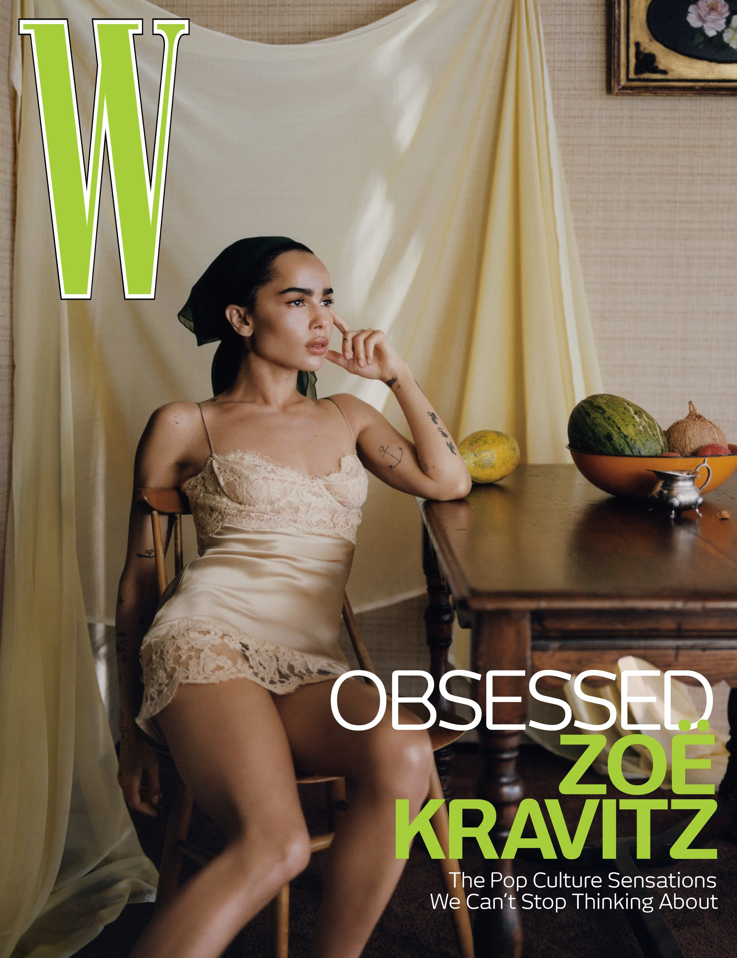 W Mag x Zoë Kravitz