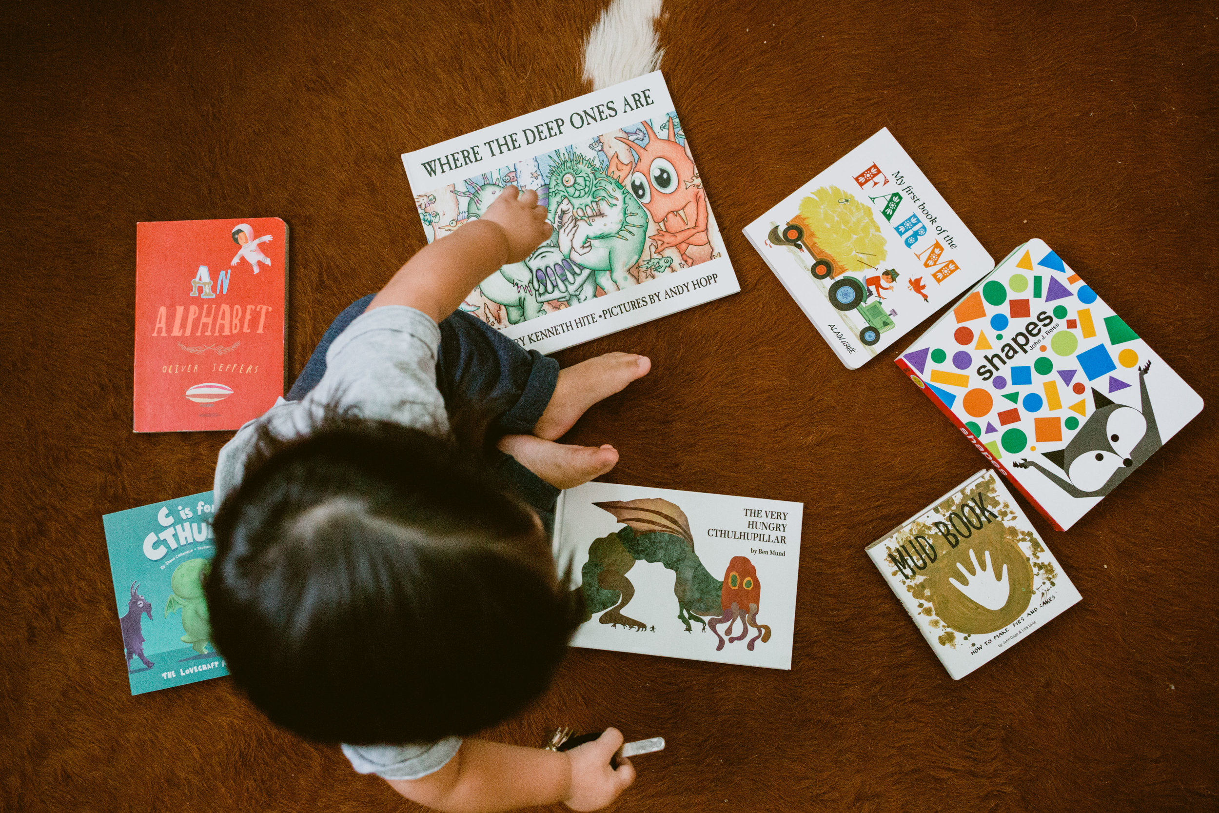 Shout out to Manny and Stephanie, thank you for Sebastian's new books. 