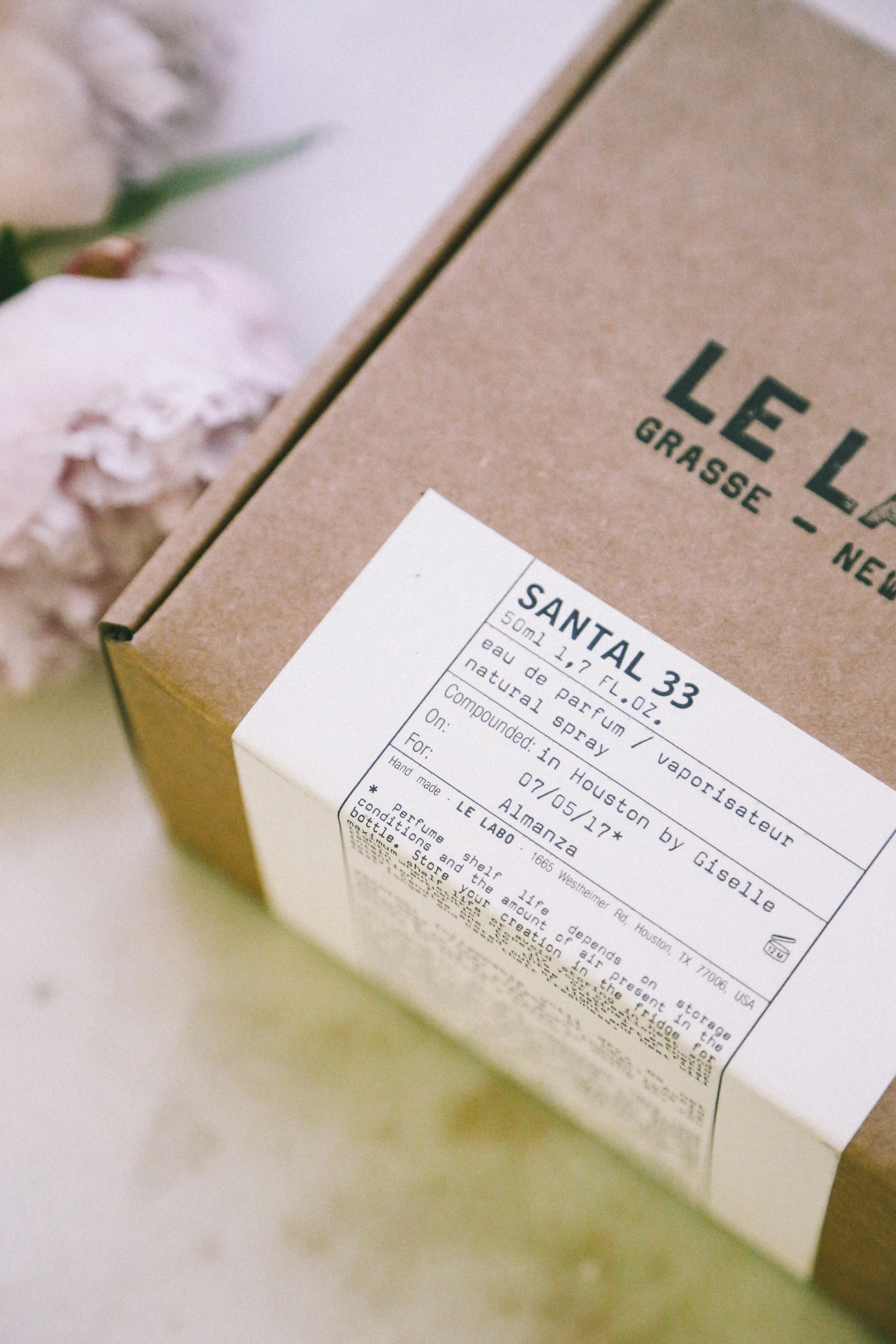 Loved the custom made label, it's the little things.