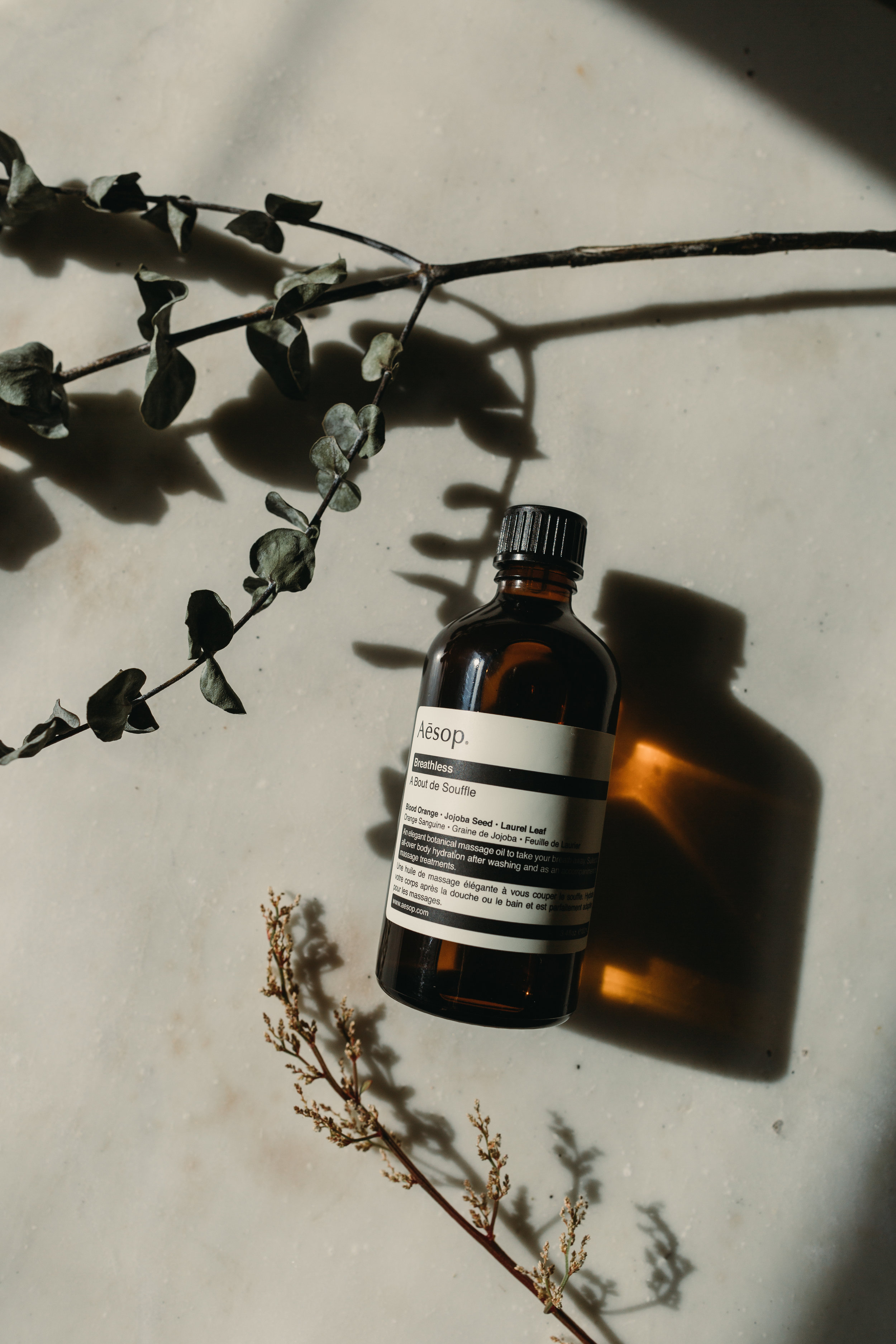 Message oil that smells AMAZING!