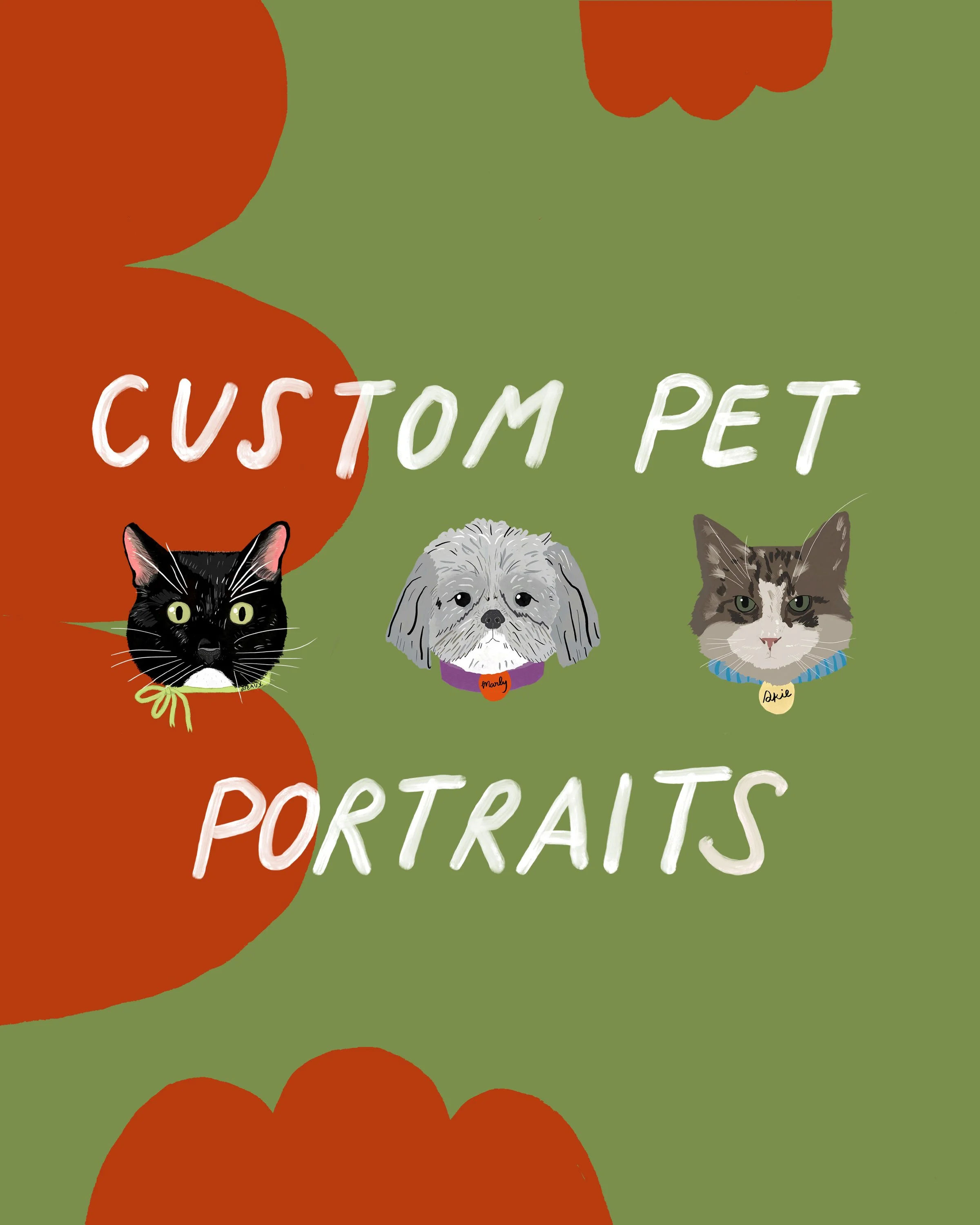 Custom Pet Portraits