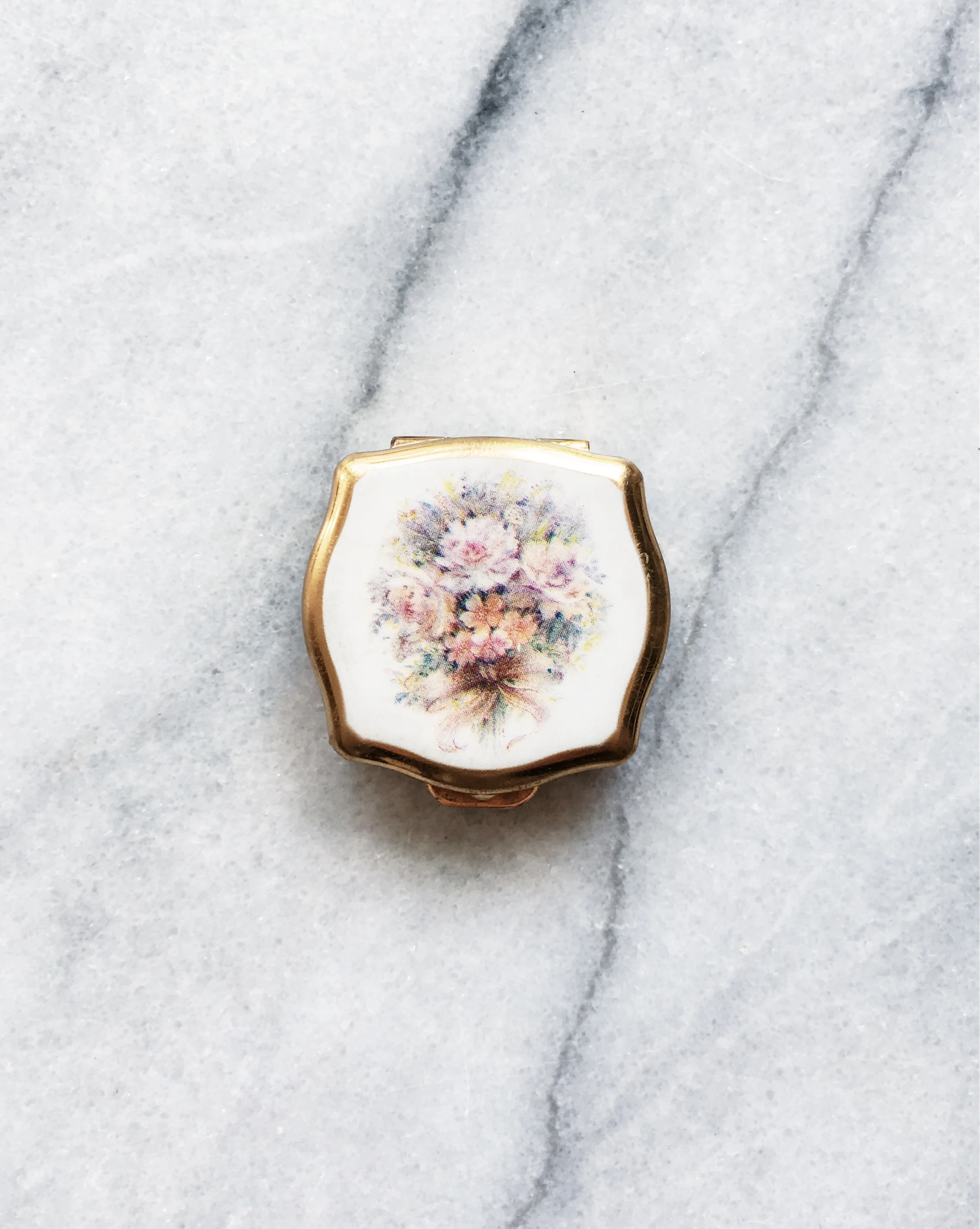 marble & milkweed | vintage perfume case spring bouquet 2.jpeg