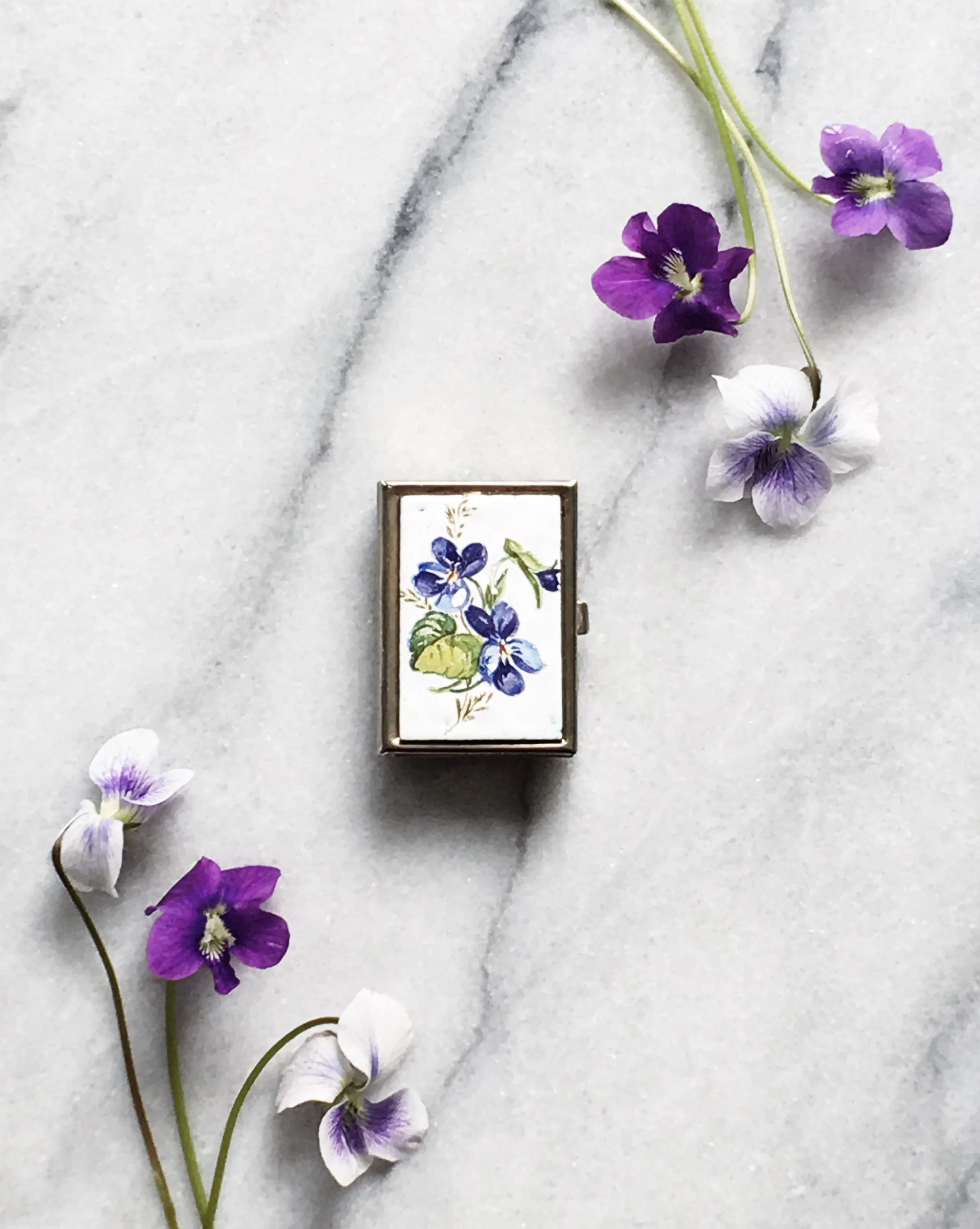 marble & milkweed | vintage perfume balm case violets 1a.jpeg
