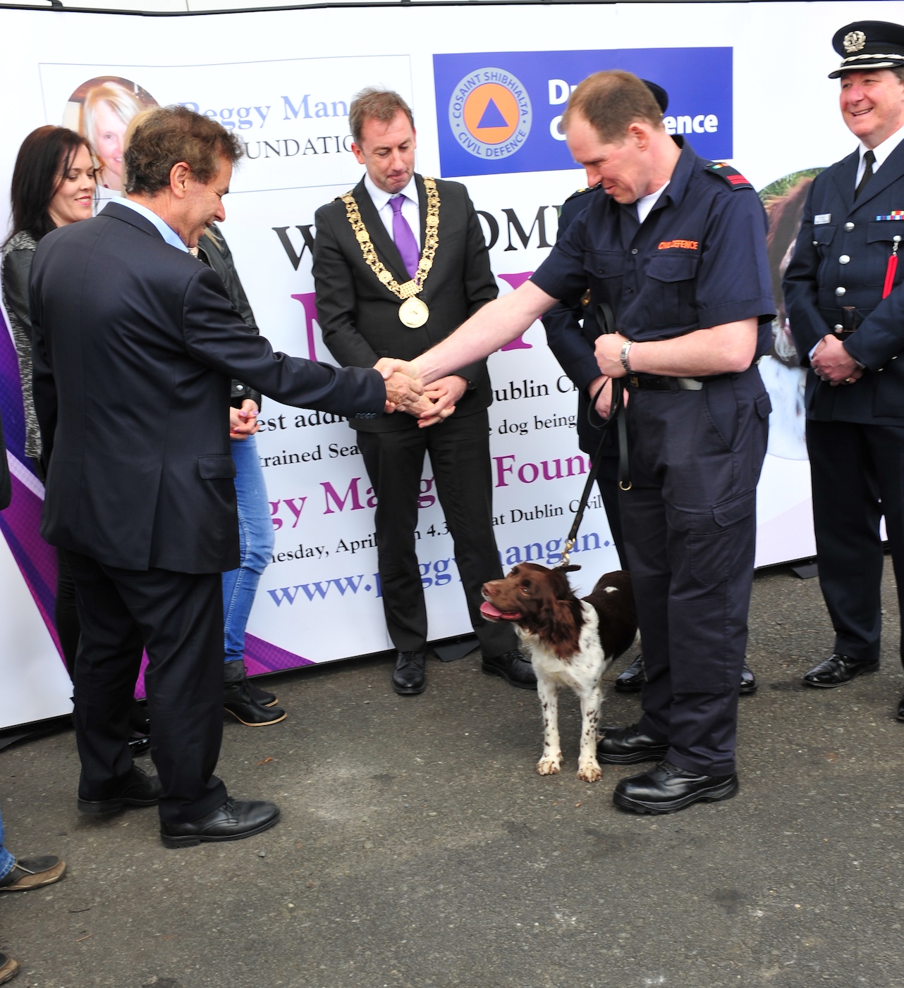 Max Dublin Civil Defence K9 Unitres