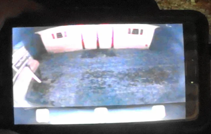 Update: Screenshot of my backup camera