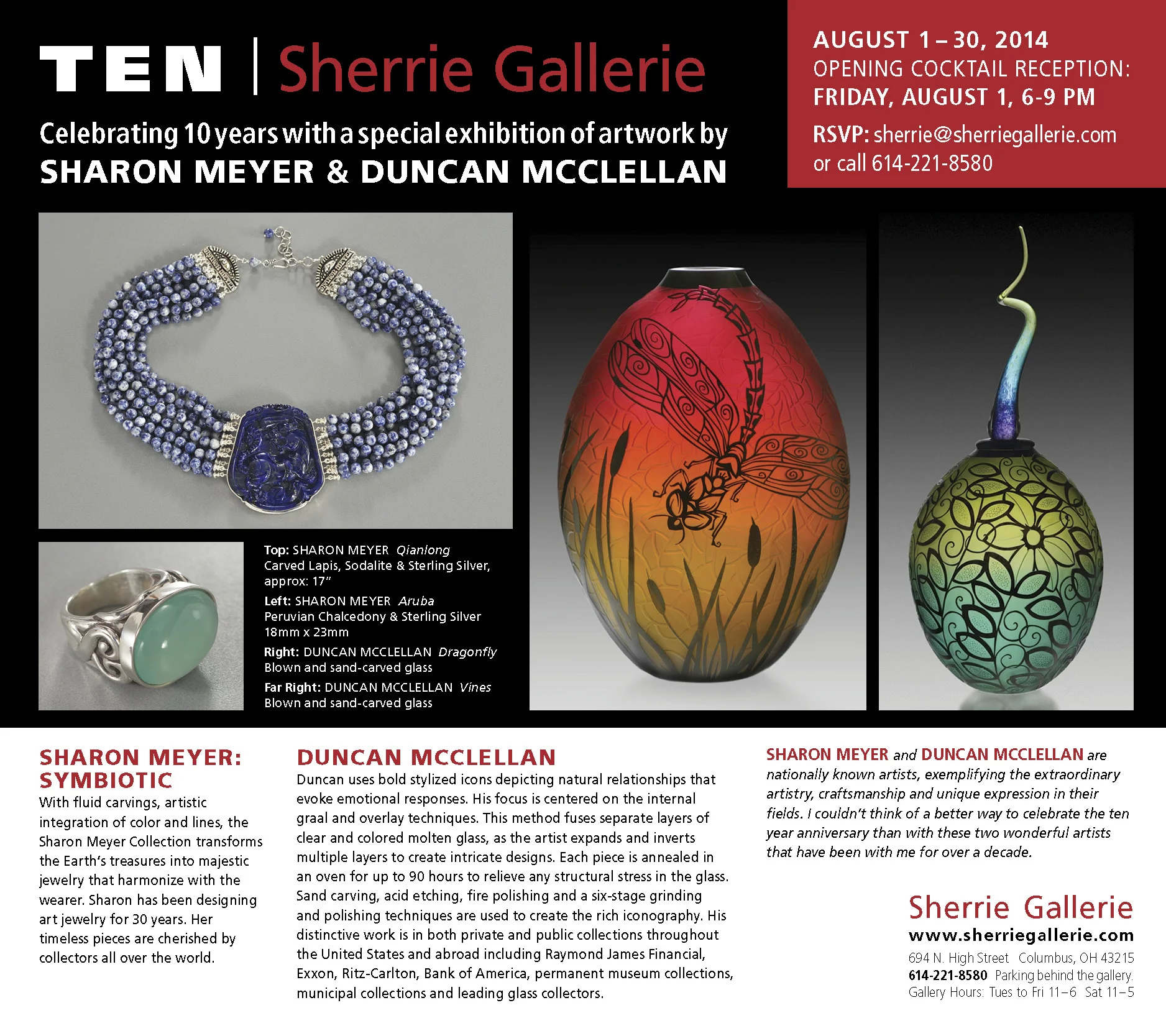 TEN : works by Duncan McClellan and Sharon Meyer