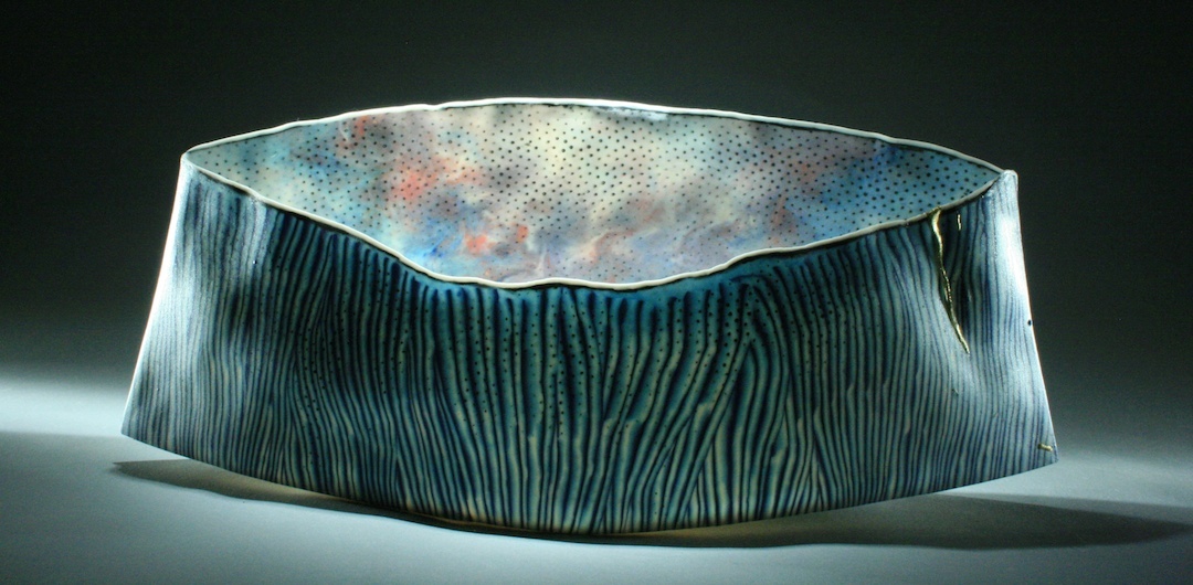 Curtis Benzle, "Vieques," porcelain, 16x7x5 in, $4500