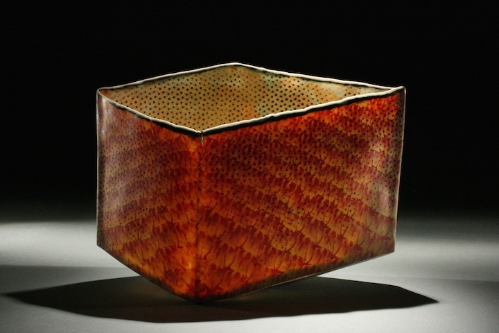 Curtis Benzle, "Counter," porcelain, 6.5x9x4.5 in, $2200
