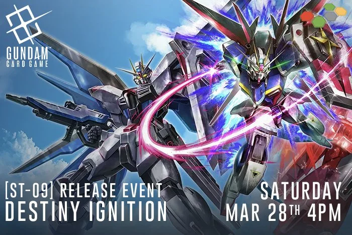 Destiny Ignition [ST09] Release Event | Gundam Card Game