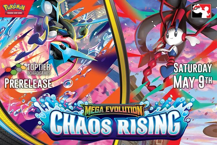 Pokemon Mega Evolution: Chaos Rising Prerelease