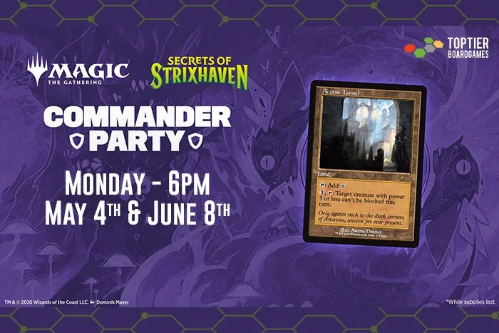 Secrets of Strixhaven Commander Party (May)
