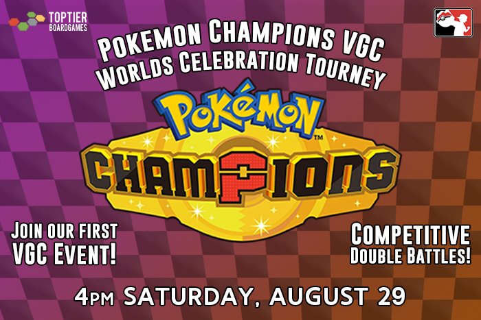Pokemon Champions VGC Worlds Celebration Tourney