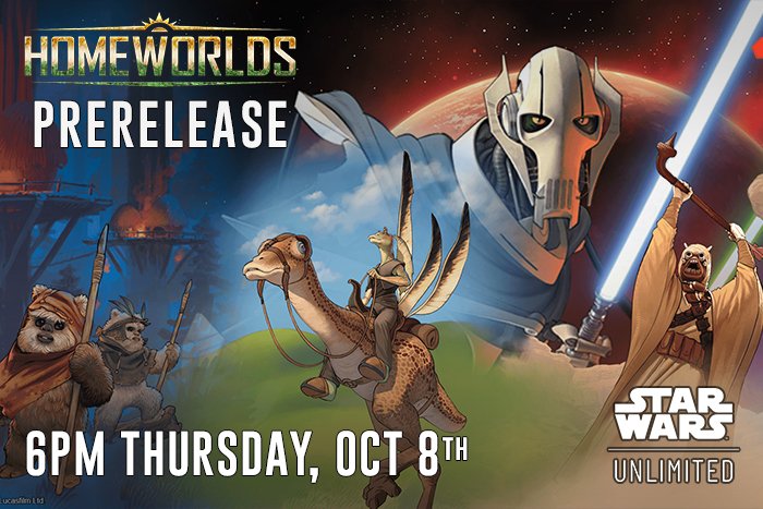 Homeworlds Prerelease | Star Wars: Unlimited