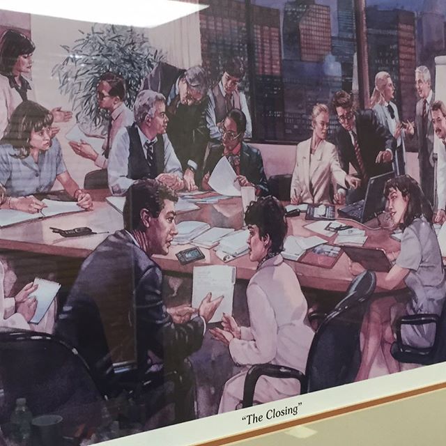 We got through the #closing and came out the other side #homeowners