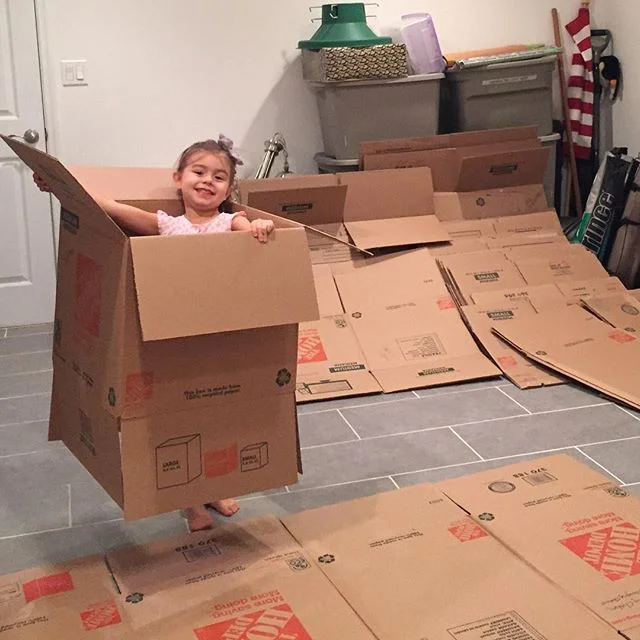 I knew there was a reason we were holding onto those moving boxes! #wheresmyhouse
