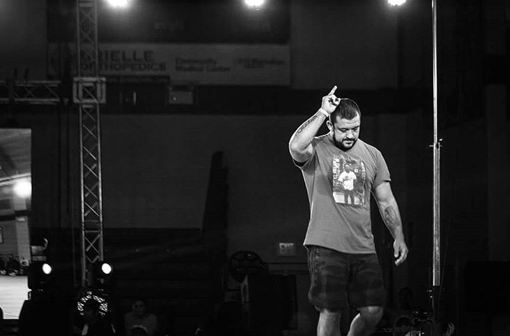 Tom DeBlass, World Grappling Champion getting mentally ready for competition.