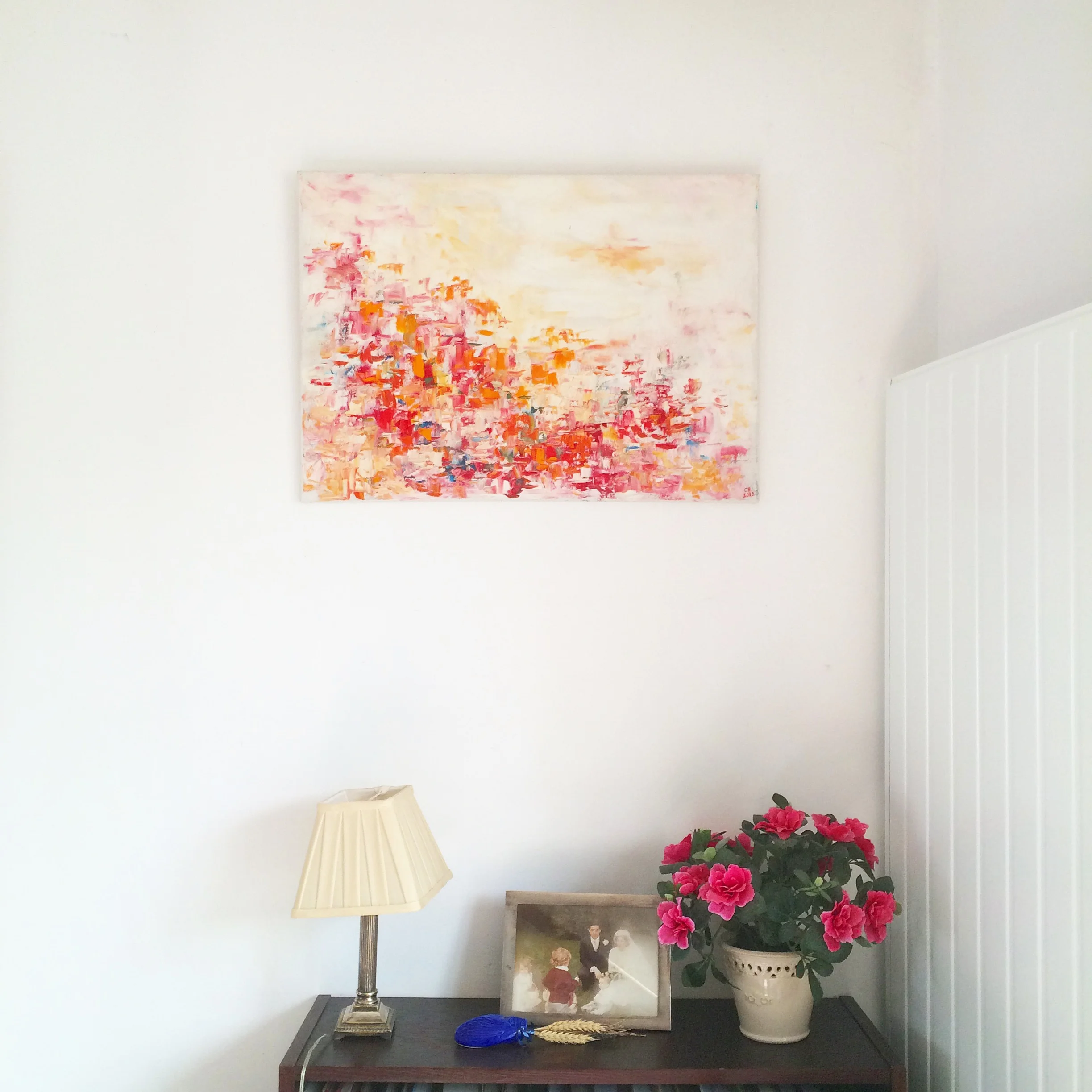 MATIN D'AOUT (60x80cm)