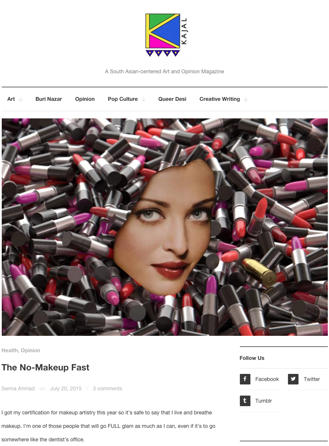 KAJAL MAG ARTICLE