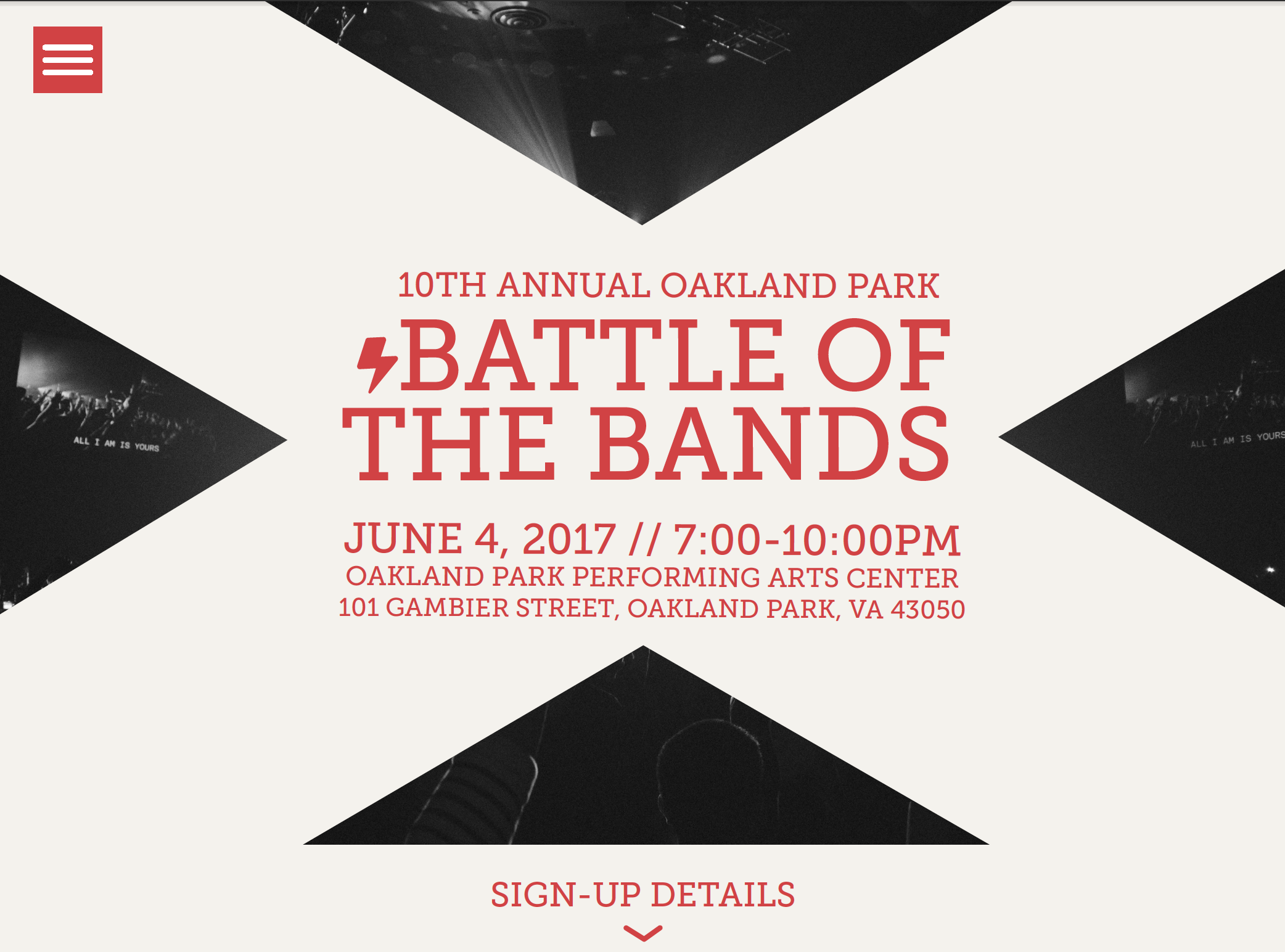 Battle of the Bands Online Form