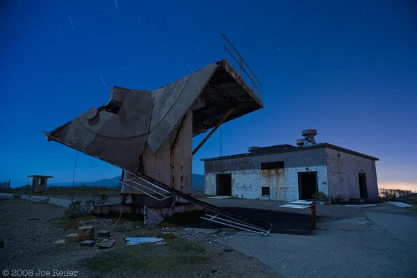 Radar Tower (#25, collapsed) -- by Joe Reifer