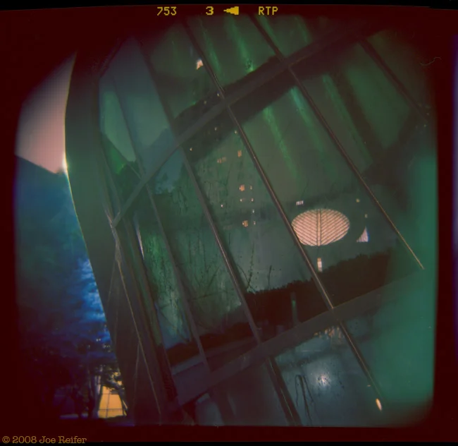 San Francisco Yerba Buena Gardens Night Abstract #3 -- by Joe Reifer